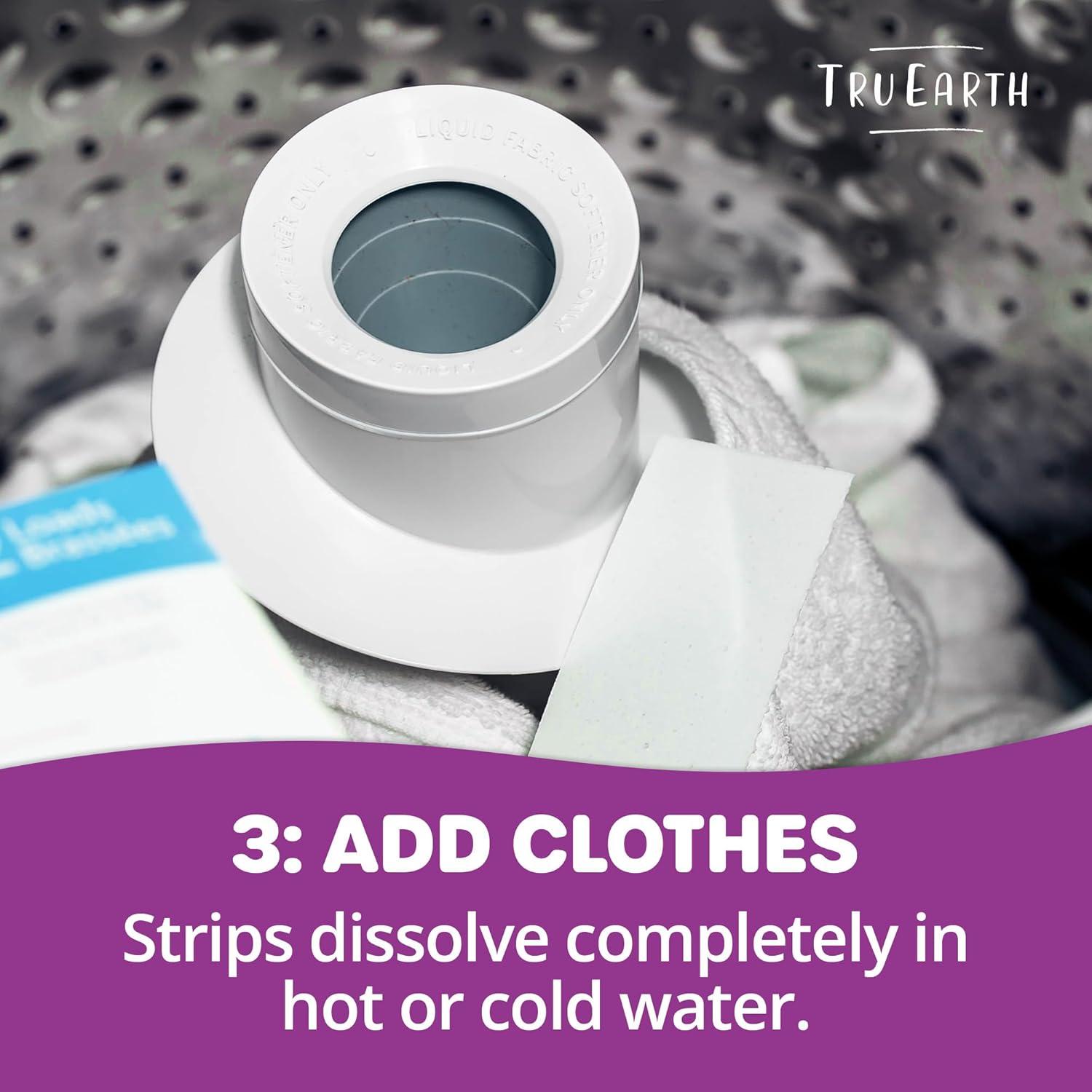 image:imageTru Earth Compact Dry Laundry Detergent Unscented Up to 64 Loads 32 Sheets Liquidless Detergent Travel Packaging May VaryLilac Breeze