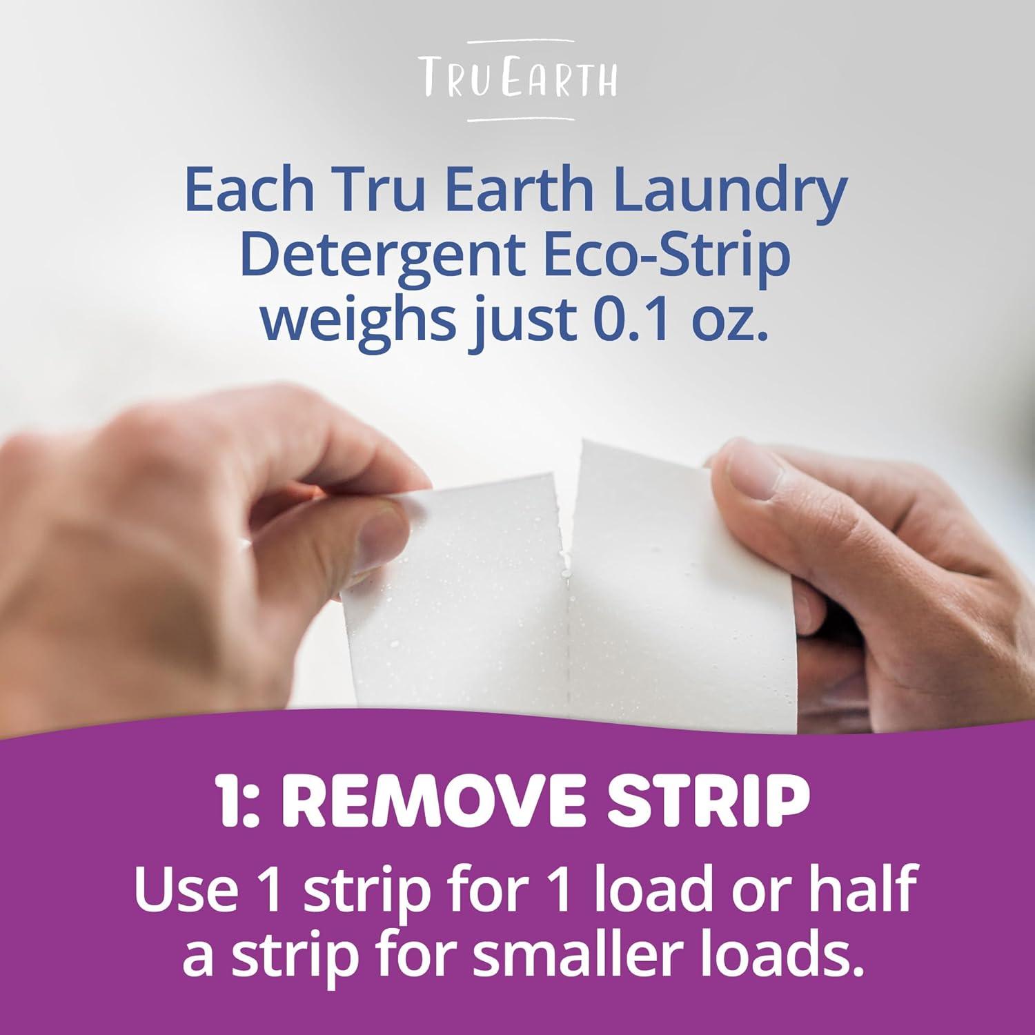 image:imageTru Earth Compact Dry Laundry Detergent Unscented Up to 64 Loads 32 Sheets Liquidless Detergent Travel Packaging May VaryLilac Breeze