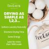 Tru Earth Wool Dryer Balls, Set of 4 XL 100% Wool Anti-Static Balls for Laundry, Reusable & All Natural(4)
