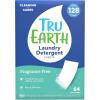 Tru Earth Compact Dry Laundry Detergent, Unscented – Up to 64 Loads (32 Sheets) | Liquidless Detergent, Travel | Packaging May Vary(Fragrance-Free)