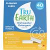 Tru Earth Dishwasher Detergent Tablets | Eco Friendly Alternative to Liquid Pods | 40 Tablets | Fragrance-Free(Lemon)