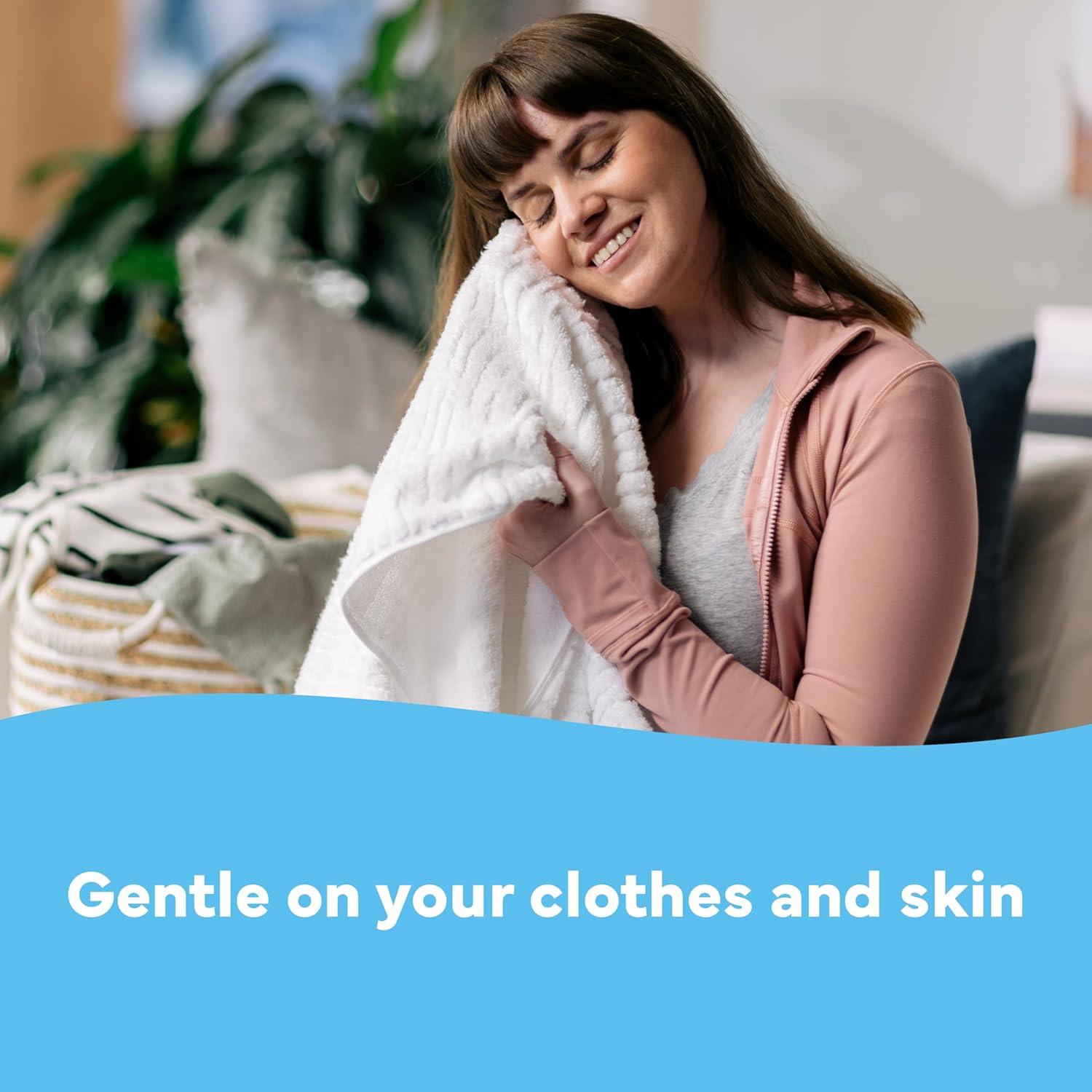 image:imageTru Earth Fabric Softener Sheets Original EcoStrip Liquidless Detergent for Travel 50 Sheets FragranceFreeUnscented